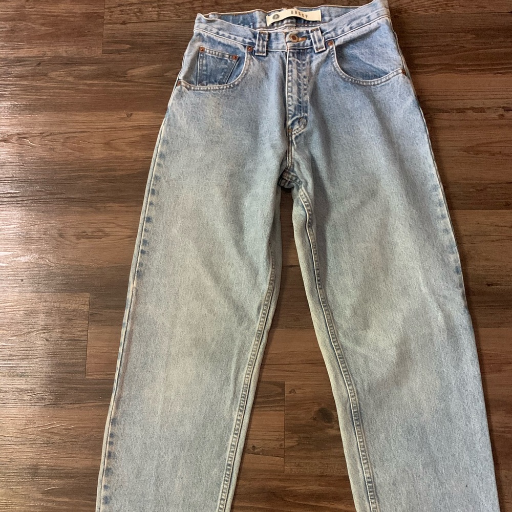 High waisted jeans